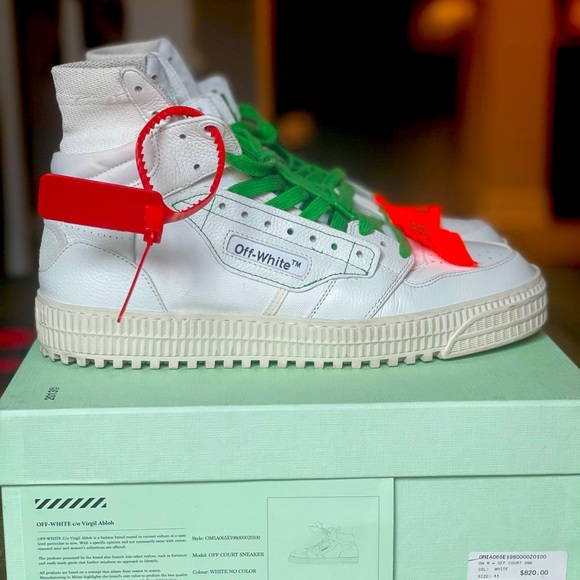 Off-White Off Court Sneaker 2013 size 8 US